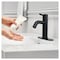 Everflow Bathroom Faucet w/ Deck Plate, 1 handle, 1 or 3 hole Stainless Matte Black BAC-V10MB - alternate 5